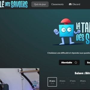 Emilien lance La Table des savoirs, son propre site de quiz