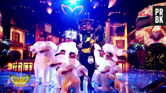 Le Sanglier le 29 mai dans Mask Singer, sur TF1.