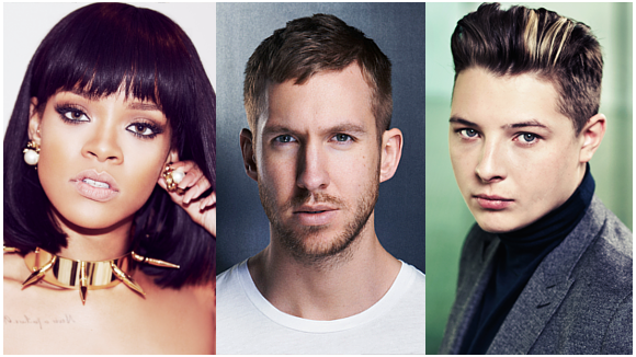Rihanna travaille avec C. Harris et J. Newman