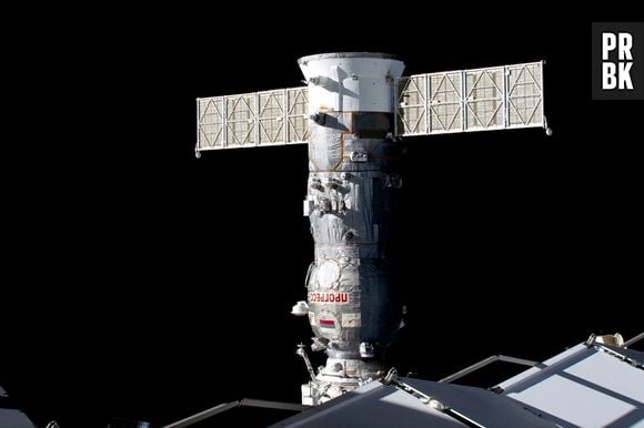 Une odeur toxique dans la Station spatiale internationale.