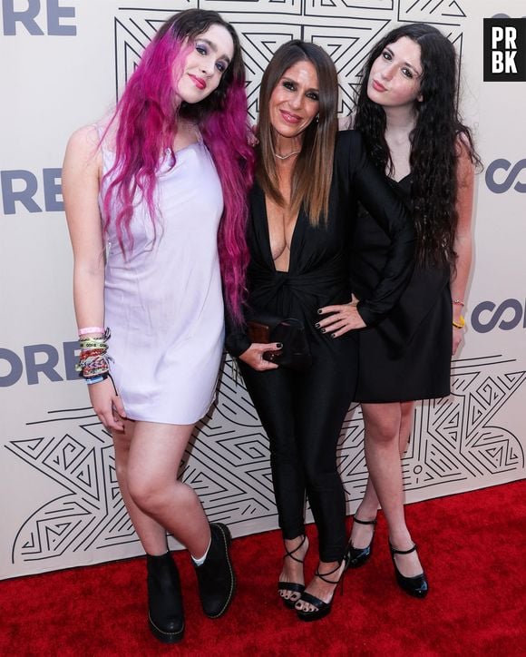 Soleil Moon Frye et ses filles à la soirée Core Gala à Los Angeles le 10 juin 2022.