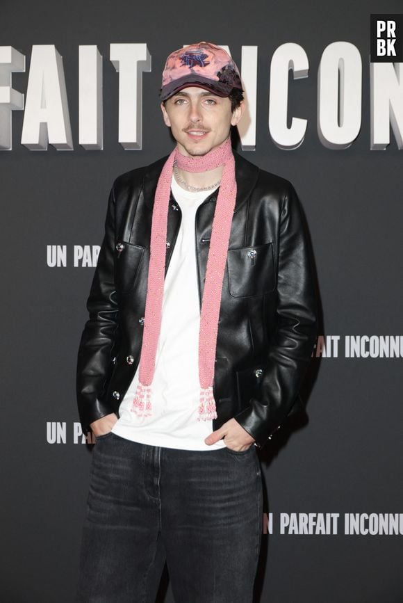 Timothée Chalamet - Avant-première du film "Un parfait inconnu" au Grand Rex à Paris le 15 janvier 2025. © Coadic Guirec/Bestimage