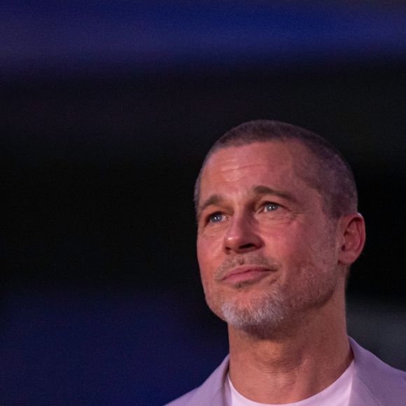 9 juin 2025, Mexico, Mexique : Dans le cadre de la tournée promotionnelle de ''F1, The Movie'', les acteurs Brad Pitt, Damson Idris, et Kerry Condon, le réalisateur Joseph Kosinski, et le producteur Jeremy Kleiner ont participé à la présentation du film au Toreo's Park. (Crédit photo : © Cristian Leyva/ZUMA Press Wire)