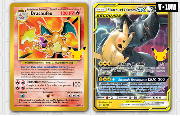 Les cartes Pokémon classiques de retour pour l'extension 30ème anniversaire