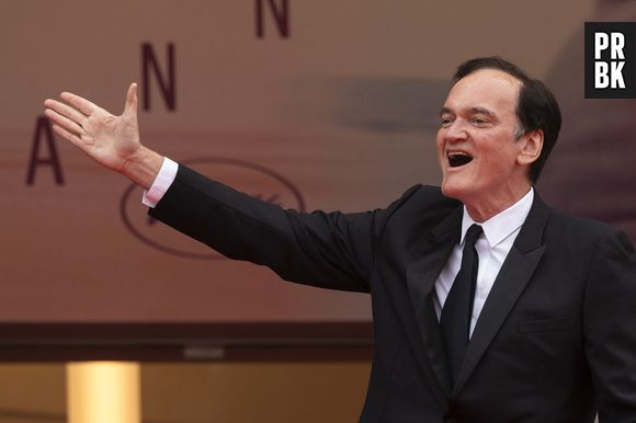 Quentin Tarantino Montée des marches du film « Nouvelle vague » lors du 78ème Festival International du Film de Cannes, au Palais des Festivals à Cannes. Le 17 mai 2025 © Jacovides-Moreau / Bestimage