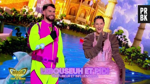 LeBouseuh et Pidi dans "Mask Singer", le 22 mai 2026