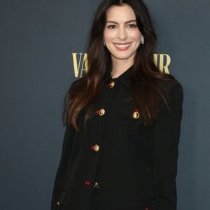 Anne Hathaway à la première du film "The Apprentice" au DGA Theater le 08 octobre 2024 à New York City.