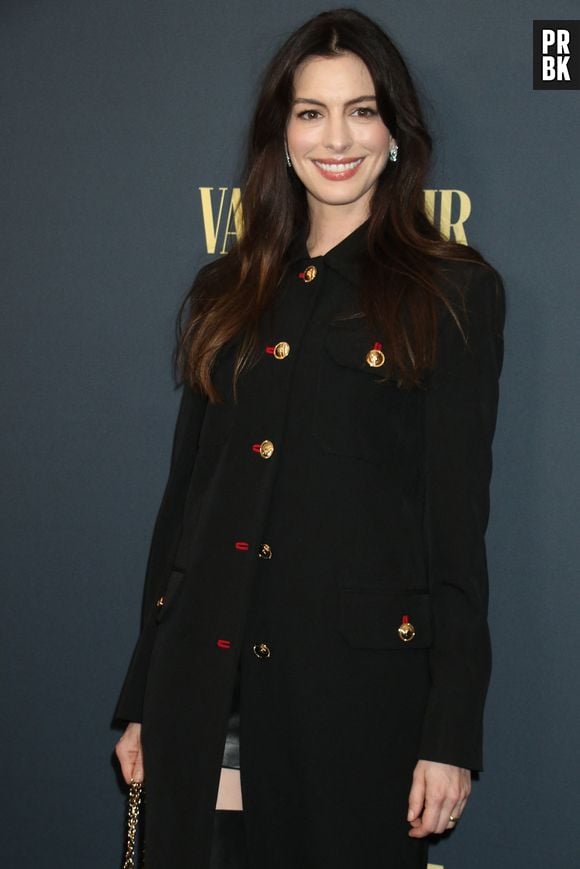 Anne Hathaway à la première du film "The Apprentice" au DGA Theater le 08 octobre 2024 à New York City.