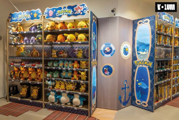 Un corner de 80m² dédié au TCG Pokémon