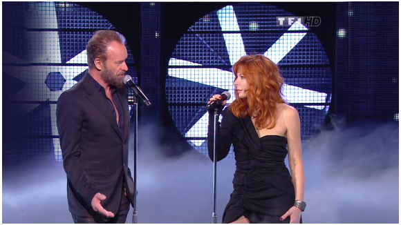 NMA : Mylène Farmer et Sting en duo (vidéo)