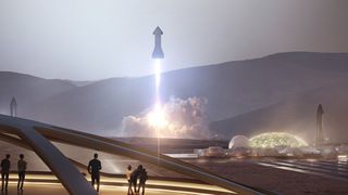 Digne d'un film de science-fiction : Elon Musk a calculé ce qu'il faudrait pour construire une ville sur Mars... 1 000 vaisseaux spatiaux et 20 ans de lancements !