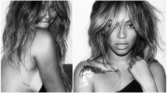 Beyoncé se lance dans le... tatouage éphémère !