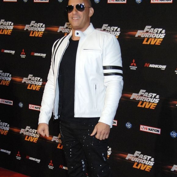 Vin Diesel - Première du spectacle "Fast & Furious Live" dans la salle omnisports O2 Arena à Londres, Royaume Uni, le 19 janvier 2018.