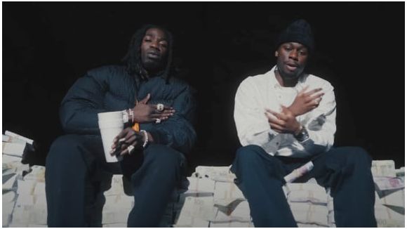 Gazo et Tiakola dans le double clip "300K"