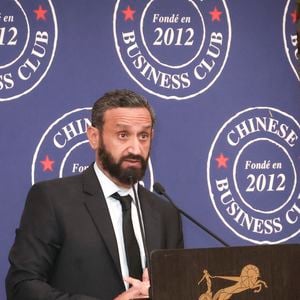 Exclusif - Cyril Hanouna au déjeuner du Chinese Business Club, avec C.Hanouna comme invité d’honneur, à Paris, France, le 19 juin 2025. © Jack Tribeca/Bestimage