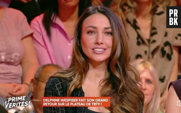 Delphine Wespiser explique son retour dans TBT9