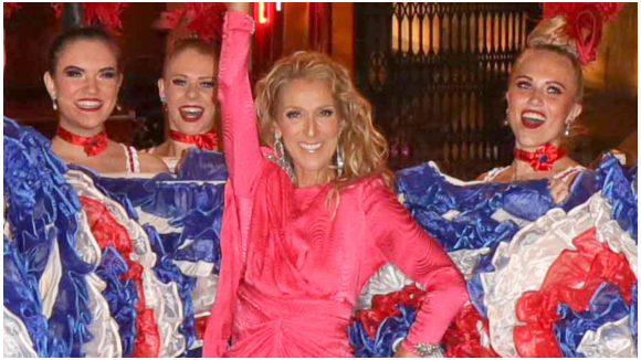 Céline Dion fait le show au Moulin Rouge