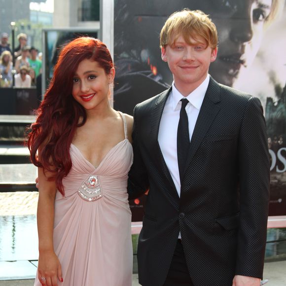 Ariana Grande et Rupert Grint à la première d'Harry Potter et les reliques de la mort partie 2 à New York