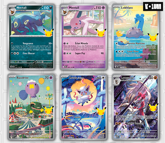 Des cartes brillantes et des Pikachu partout pour le TCG Pokémon