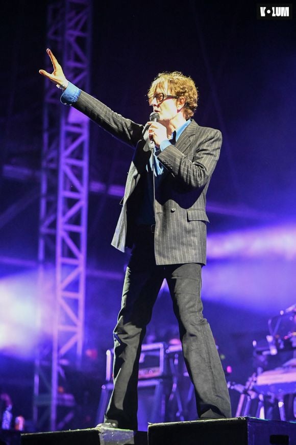 July 25, 2025, Sheffield, South Yorkshire, U.K: Pulp , Performing at Tramlines Fesival 2025 , Sheffield, UK (Credit Image: © Robin Burns/ZUMA Press Wire / Bestimage) | 00716797