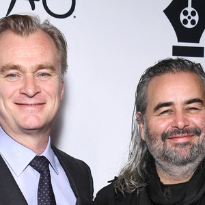 Christopher Nolan et Hoyte Van Hoytema assistent à la 89e cérémonie des New York Film Critics Circle Awards au TAO Downtown, New York, NY, le 3 janvier 2024