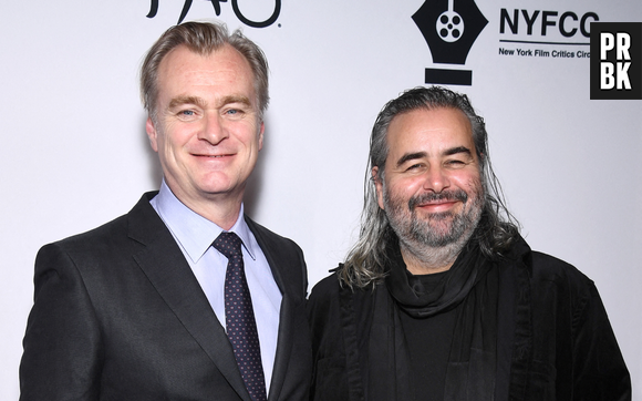 Christopher Nolan et Hoyte Van Hoytema assistent à la 89e cérémonie des New York Film Critics Circle Awards au TAO Downtown, New York, NY, le 3 janvier 2024