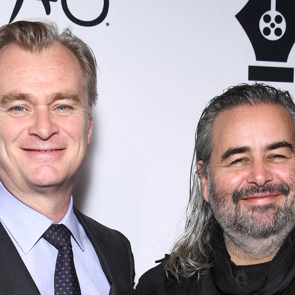 Christopher Nolan et Hoyte Van Hoytema assistent à la 89e cérémonie des New York Film Critics Circle Awards au TAO Downtown, New York, NY, le 3 janvier 2024