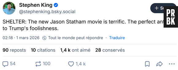 Stephen King adore Shelter