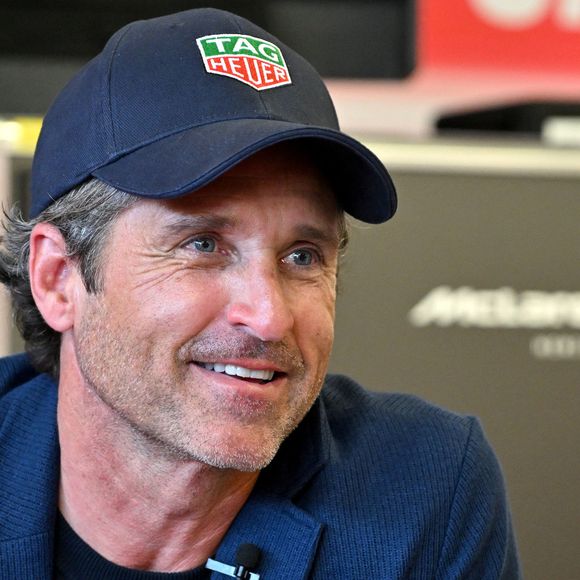 Patrick Dempsey, l'acteur, réalisateur et pilote automobile américain, lors de la journée hommage à Ayrton Senna durant le 14ème Grand Prix de Monaco Historique, le 11 mai 2024. Durant cette seconde journée de Grand Prix, l’Automobile Club de Monaco, en liaison étroite avec l’Instituto Ayrton Senna, la Lotus Héritage et la McLaren Academy ont organisée une parade très particulière en l’honneur du grand champion brésilien. © Bruno Bebert/Bestimage