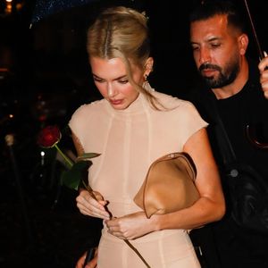 Kendall Jenner à l'anniversaire de Rosalia à l'Hôtel Particulier à Paris en marge de la fashion week (PFW) le 25 septembre 2024. Elle fête ses 32 ans en marge de la fashion week.
© Christophe Clovis / Bestimage