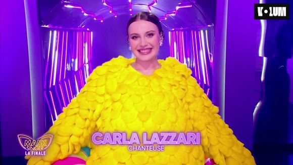 Carla Lazzari était le Poussin de Mask Singer 2026.