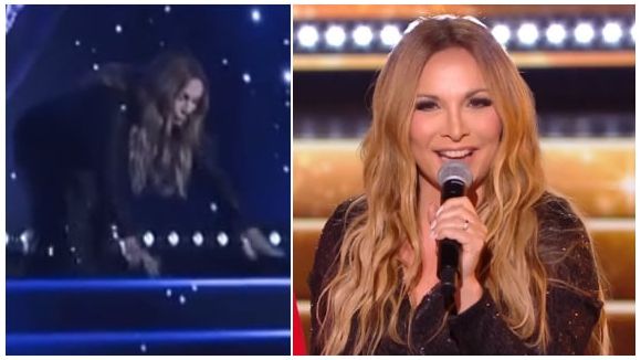 Star Ac : Hélène Ségara réagit après sa chute
