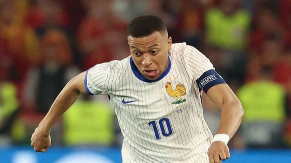Le match de Kylian Mbappé face à L'Espagne noté sur l'Equipe
