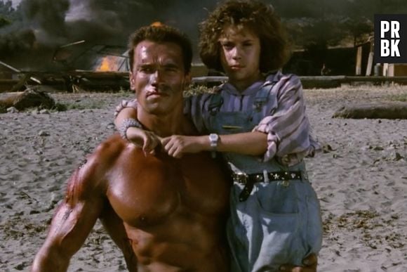 Arnold Schwarzenegger dans Commando.