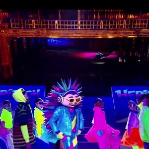 Le Hérisson sur le plateau de Mask Singer le 1er mai 2026, sur TF1.