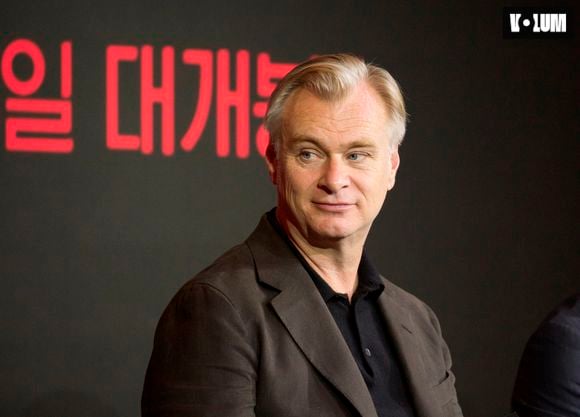 Christopher Nolan, Aug 3, 2026 : Director Christopher Nolan at a press conference for the new movie "The Odyssey" in Seoul, South Korea. (Photo by Lee Jae-Won/AFLO) / Bestimage