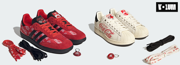 Six paires de sneakers nées de la collab Adidas x Coca Cola