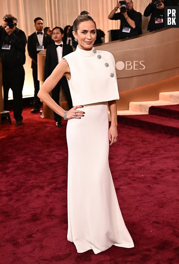 Emily Blunt - Arrivées à la 83ème cérémonie des Golden Globes à Los Angeles le 11 janvier 2026.