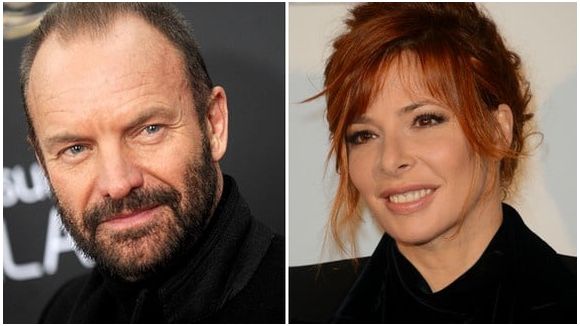 Mylène Farmer et Sting : la rencontre !