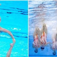 JO : les nageuses françaises sur "Mesdames"