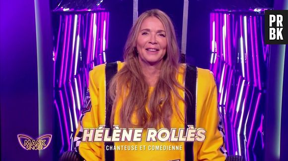 Hélène Rollès se cachait sous le bolide.