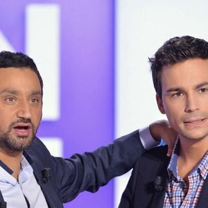 Bertrand Chameroy et Cyril Hanouna lors de l'enregistrement de 'Touche Pas A Mon Poste' le 11 novembre 2013 à Paris, France. Photo by Max Colin/ABACAPRESS.COM