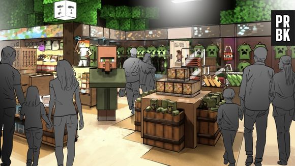 Le projet d'une zone Minecraft dans le parc d'attractions anglais de Chessington World of Adventures