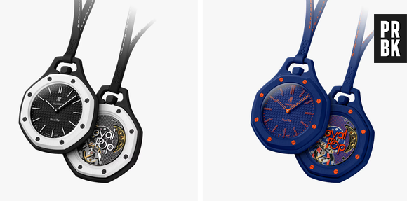 Découvrez les 8 montres de poche Audemars Piguet x Swatch