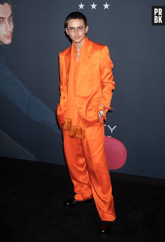 Timothee Chalamet à New York le 17 décembre 2025 pour présenter le film Marty Supreme
Crédit : Janet Mayer/INSTARimages.com