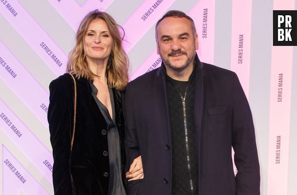 Jeanne Bournaud et François-Xavier Demaison lors du festival Series Mania à Lille le 25 mars 2025.
© Stéphane Vansteenkiste / Bestimage