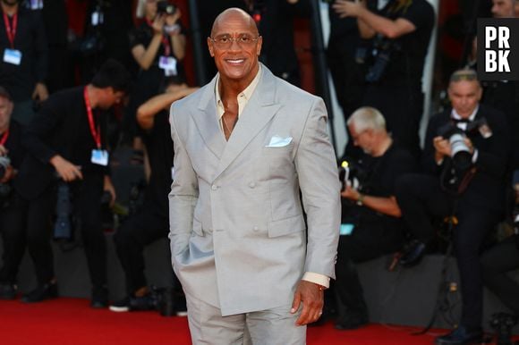 September 1, 2025, Venice, Veneto, Italy: DWAYNE JOHNSON aka THE ROCK on the red carpet for 'The Smashing Machine' Premiere screening at the 82nd Venice Film Festival at the Venice Lido, Italy. (Credit Image: © Mickael Chavet/ZUMA Press Wire)