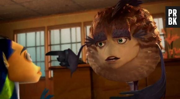 Sykes dans Gang de requins, le poisson-globe et patron d'Oscar.