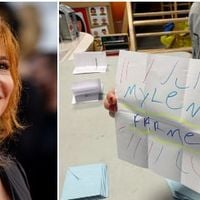 Un électeur vote pour Mylène Farmer !