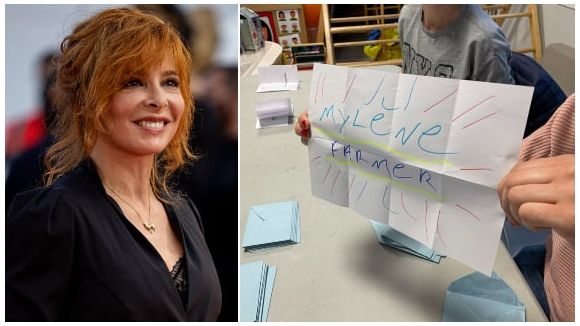 Un électeur vote pour Mylène Farmer !